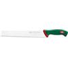Sanelli Premana Professional Coltello Cioccolato seghettato, Acciaio Inossidabile, Verde/Rosso