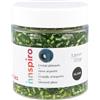 INNSPIRO Vetro rotondo in vetro rotondo argento verde avocado 3,8 mm. 6/0 120 g.