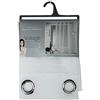 douceur d'Intérieur Telma Pannello a occhielli poliestere, Poliestere, bianco, 280x140x0.1 cm