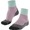 FALKE Tk2 Explore Short W Sso Lana Filo Funzionale Spessi Antivesciche, Calzini da escursionismo Donna, Rosa Thulit 8663, 35-36