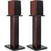 OUUTMEE Supporti per Altoparlanti in Legno da 60CM (24 Pollici) - Supporti per Altoparlanti HiFi Robusti per Home Theatre e Monitor da Studio - Supporto Universale per Altoparlanti da Pavimento con