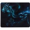 ELLENNE - Tappetino per Mouse 240x200mm | Superficie in Lycra Ultra-Liscia | Comodo, Antiscivolo e lavabile Mousepad per Ufficio, Gaming e Laptop (Cod. 8 - Drago Etereo Blu)