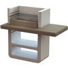 Sarom BARBECUE A LEGNA O CARBONELLA IN CALCESTRUZZO SAROM FUOCO AGADIRIN 125X64X1...