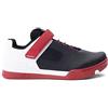 Crankbrothers Crank Brothers Martello Speed Lace, Scarpe Ciclismo Unisex-Adulto, Rosso, Nero, Bianco, 41 EU