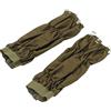 Emoshayoga Ghette da serpente , leggings da allenamento in poliestere impermeabile regolabile auto fibbia forte adesione per alpinismo