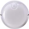 damastoreitalia Lampada Plafoniera LED con Sensore di Movimento 9W, Luce Fredda 6500K, 820 Lumen, IP56 (Tondo)