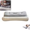 Generic Proease - Cuscino per apnea notturna e dolore al collo, in memory foam, ergonomico, per chi dorme sul fianco/schiena, supporto cervicale per un sonno profondo, sollievo dal dolore alle spalle (bianco