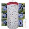 WHRAOY Tenda da bagno pop up (80 x 200 cm), tenda per doccia da campeggio, tenda per la privacy, top tether - Spogliatoio portatile per esterni per spogliatoio e doccia