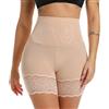 MISS MOLY Pantaloncini Sottogonna da Donna Anti Sfregamento Shorts di Sicurezza Intimi in Pizzo Guaina Snellente Contenitiva a Vita Alta Pantaloncino Modellante Senza Cuciture
