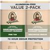 Dr. Squatch 2.65oz Deodorant 2-Pack - Birchwood Breeze, Pine Tar