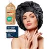 Schoela® Hair Wonder - Cuffia in seta per dormire per una salute ottimale dei capelli, 100% certificata secondo lo standard Oeko-Tex ® 100