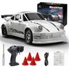 CLIUNT Macchina Telecomandata Drift, 1:64 Mini RC Drift Car, 15km/h Auto Telecomandata, Micro Macchina Telecomandata con Luce LED, Auto Giocattolo per Adulti e Bambini di Età Superiore agli 6 Anni