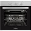 Schaub Lorenz SSFE6X7BC Forno Elettrico Multifunzione con Grill da incasso Capacita' 80 Litri Classe Energetica A 7 Programmi Ventilazione tangenziale 60cm Nero-Inox