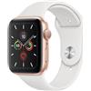 Apple Watch Series 5 (2019) GPS 40 mm - Alluminio Oro - Cinturino Sport Bianco, fair