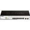 D - link D-Link DGS-1210-08P Gestito L2/L3 Gigabit Ethernet (10/100/1000) Supporto Power over Ethernet (PoE) Nero