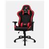 DRIFT DR110BR sedia per videogioco Poltrona per gaming Seduta imbottita Nero, Rosso