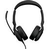Jabra Evolve2 50 Cuffie cablate da ufficio con padiglione USB Type-C / USB Type-A Bluetooth Nero