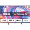 Chiq Tv piccola 32 pollici led l32fm9v fhd google tv smart tv