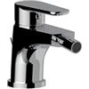ERCOS Miscelatore Bidet Da 113x111 MM, Miscelatore Bidet In Ottone Cromato , Miscelatore Con Areatore Orientabile Fornito Con Kit Di Scarico