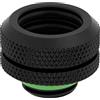 Corsair Connettori XF Hardline per tubi rigidi con diametro esterno di 14mm, pacco da quattro, nero