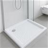 GEBERIT PIATTO DOCCIA GEBERIT BASTIA QUADRATO 90X90 IN CERAMICA H 7CM