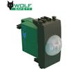 Wolf Safety W-JM-VE JOLLY micro IR da incasso Vimar EIKON nera - Wolf Safety