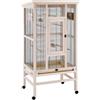 Ferplast Voliera per uccelli wilma in legno, 83x67x158.5 cm - ferplast