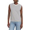 G-STAR Donna Stripe Boxy Top, Multicolore (lt chalk/osaka blue stripe D26073-D979-H315), S