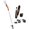 Stocker 62902 - Kit Promo Abbacchiatore - Telescopico con Kit Battery 21 V