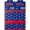 Tatra 100 lamette da barba Tatra stainless steel platinum