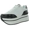 Guess Sneaker Camrio Donna, Logo Bianco/Nero 142, 39 EU