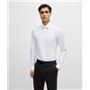 BOSS BLACK Boss Camicia Elegante Slim Fit In Cotone Elasticizzato Uomo