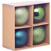 FEERIC LIGHT E CHRISTMAS Decorazione set 4 palline di Natale verde oliva Ø10cm in plastica Svea - La magia di Natale a casa tua