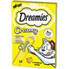 DREAMIES Creamy alimento complementare per gatti con delizioso formaggio 4x10 g