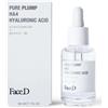 HCS Srl FaceD Pure Plump HA4 Hyaluronic Acid - Effetto idratante e rimpolpante - 30 ml