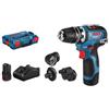 BOSCH - 06019H3000 Avvitatore a Batteria, 12 V, Nero