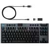 LOGITECH - Tastiera Gaming Wireless Bluetooth G915 TKL Retroilluminata Colore Carbonio (Layout Italiano)