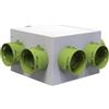 Tecnosystemi - Tecnosystemi Plenum di distribuzione per sistemi VMC canalizzati uscite da diametro 75 e 90 completi di serranda di taratura