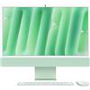 Apple iMac Chip M4 CPU 8-core e GPU 8-core Display Retina 24'' 16Gb di Memoria Unificata 256Gb di Archiviazione SSD Verde