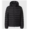 North Sails Classic Laser Puffer Jacket Black Cappuccio Uomo