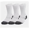 Under Armour Performance Tech 3Pk Crew Calze Spugna Bianche