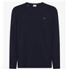Sun 68 T-Shirt Solid L/S Navy Blue Uomo