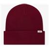 Sun 68 Cap Basic Bordeaux Berretto Risvolto Uomo