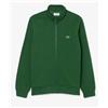 Lacoste Felpa Zip Verde Uomo
