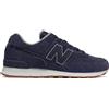 New Balance 574 Scamosciata Blu Scuro Uomo