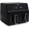 Tristar FR-9078 Friggitrice ad Aria Doppia 8L Digitale Nero