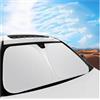 VUXEEKDR Auto Parasole per Parabrezza, per MG ZS 2020-2025 Pieghevole e PortabilContro i Raggi UV e Dal Calore Coperture Parabrezza Interno Accessori