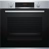 BOSCH Forno Elettrico Multifunzione, Serie 4, Capacità 71 Lt, Classe Energetica A, Acciaio Inox - HBA534BR0