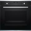 BOSCH Forno Elettrico Multifunzione, Serie 6, Capacità 71 Lt, Classe Energetica A, Vetro Nero - HBA257BS0