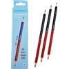 Donau Matita bicolore per sillabe Donau rosso/blu - anima sottile 3 mm - 330398